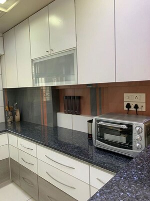 Kitchen in 3 BHK Apartment at Samartha Aangan, Andheri West – for Rent