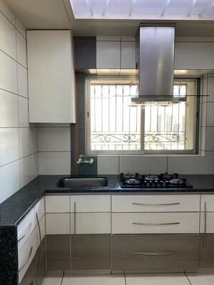 Kitchen in 3 BHK Apartment at Samartha Aangan, Andheri West – for Rent