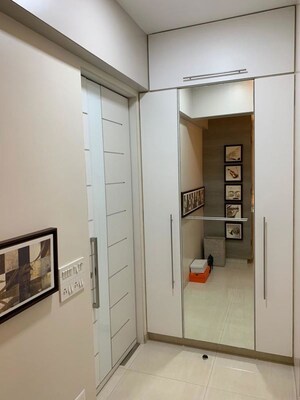 Building Lobby in 3 BHK Apartment at Samartha Aangan, Andheri West – for Rent
