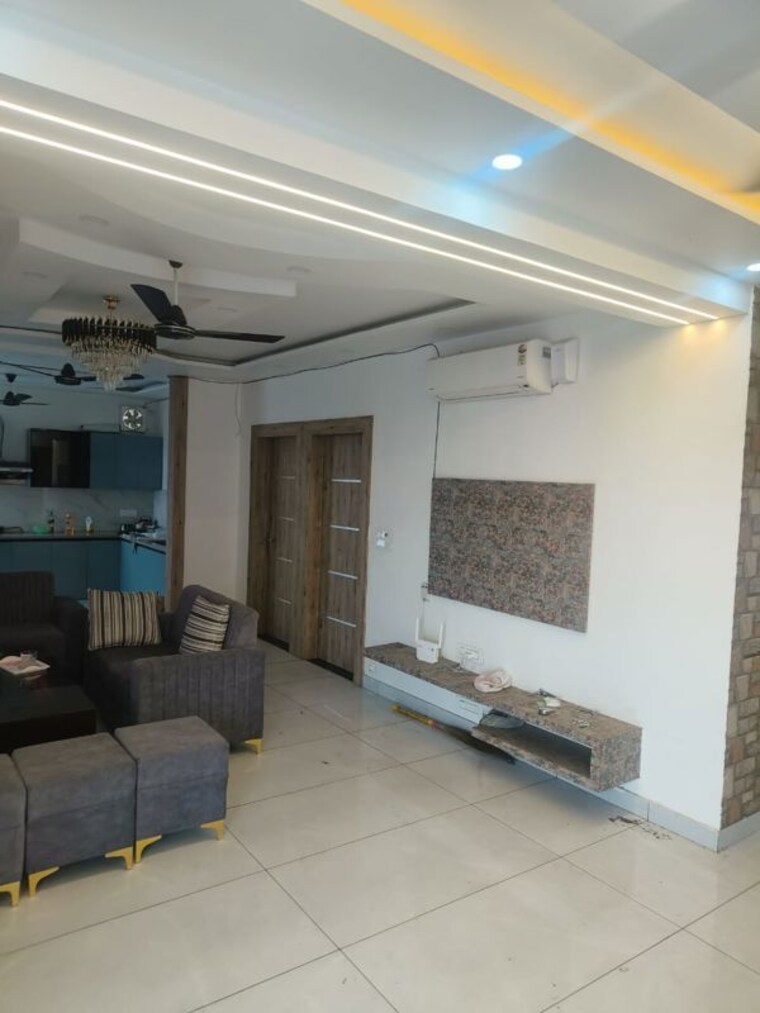 Living Room, milton-tower 4 Bedroom 2550 Sq.Ft. Builder Floor In Vip Road Zirakpur 10671131