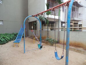 Staircase in 2 BHK Apartment at Shree Gokuldham CHS, Kharghar – for Rent