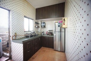 Kitchen in 1 BHK Apartment at Ghodasar – for Sale