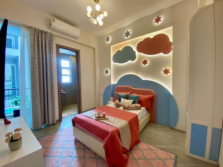 Bedroom, m3m-antalya-hills 3.5 Bedroom 1518 Sq.Ft. Apartment In Sector 79 Gurgaon 10671164