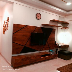 Living Room in 2 BHK Apartment at K Raheja Vistas Premiere, Mohammadwadi – for Sale