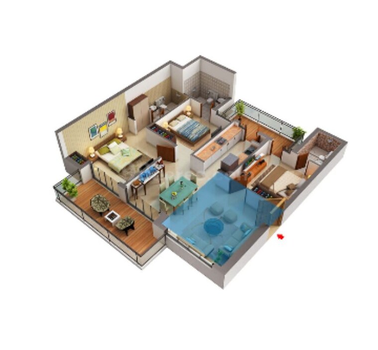 undefined, puri-diplomatic-greens-phase-i 3 Bedroom 1700 Sq.Ft. Apartment In Sector 111 Gurgaon 10671171