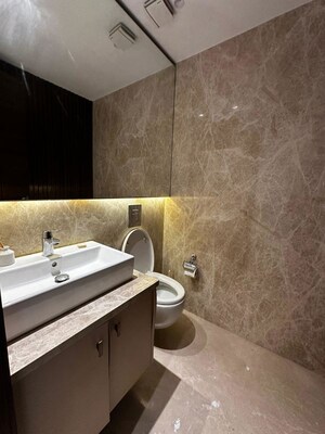 Attached Bathroom in 3 BHK Apartment at Defence Colony – for Rent