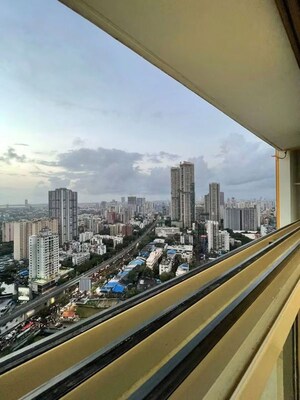 Balcony in 2 BHK Apartment at Sheth Irene, Malad West – for Rent