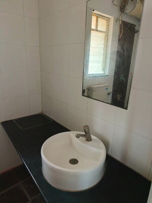Bathroom in 3 BHK Apartment at Mirchandani Bellagio, Undri – for Rent