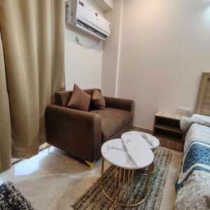 Living Room in 1 RK Builder Floor at Sector 51 – for Rent