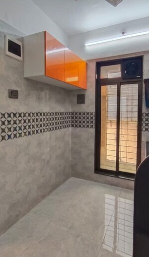Kitchen in 1 BHK Apartment at Shree Adeshwar Anand Heights, Nalasopara West – for Sale