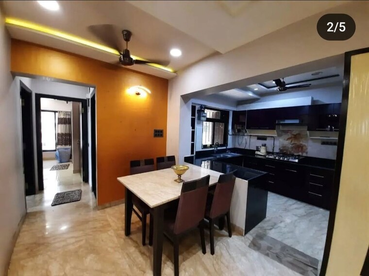 Living Room, kanakia-spaces-niharika 2 Bedroom 750 Sq.Ft. Apartment In Manpada Thane 10671322