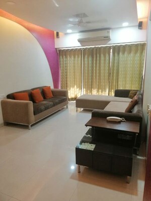 Living Room in 1 BHK Apartment at Sankalp Residency Apartment, Goregaon East – for Rent
