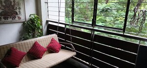 Balcony in 3 BHK Apartment at Thaltej – for Rent