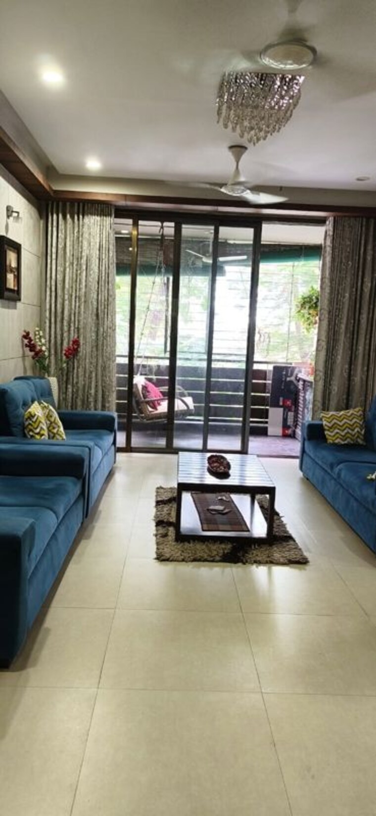 Living Room, thaltej 3 Bedroom 2200 Sq.Ft. Apartment In Thaltej Ahmedabad 10671343