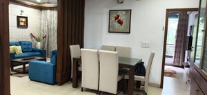 Living Room in 3 BHK Apartment at Thaltej – for Rent