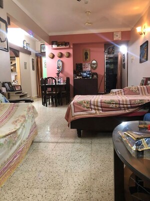 Living Room in 1 BHK Apartment at Sharmilee Apartment, Aundh – for Rent