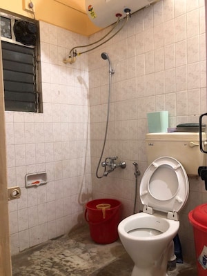 Bathroom in 1 BHK Apartment at Sharmilee Apartment, Aundh – for Rent