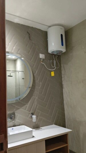 Bathroom in 3 BHK Builder Floor at Neeti Bagh – for Rent