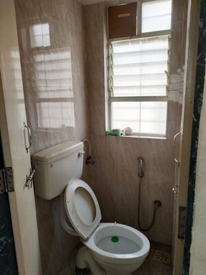 Bathroom in 1 BHK Apartment at Mahatma Society – for Rent