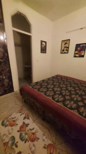 Bedroom in 1 BHK Builder Floor at East Of Kailash – for Rent