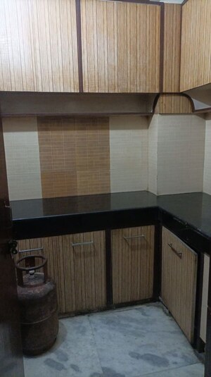Kitchen in 1 RK Builder Floor at East Of Kailash – for Rent