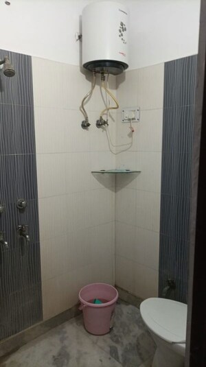 Bathroom in 1 RK Builder Floor at East Of Kailash – for Rent