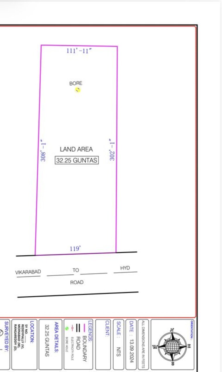 undefined, moinabad Commercial Land 1558 Sq.Yd. In Moinabad Hyderabad 10671405