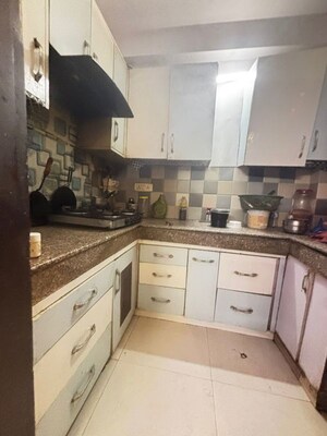 Kitchen in 2 BHK Builder Floor at Khanpur – for Sale
