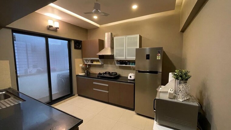 Kitchen, pride-platinum 2 Bedroom 1323 Sq.Ft. Apartment In Baner Pune 10671440