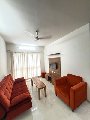 Living Room in 2 BHK Apartment at Sethia Imperial Avenue, Malad East – for Rent