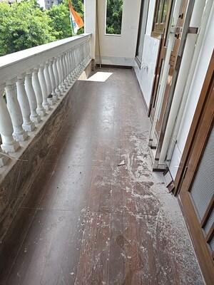 Balcony in 3 BHK Builder Floor at Sector 23 – for Rent