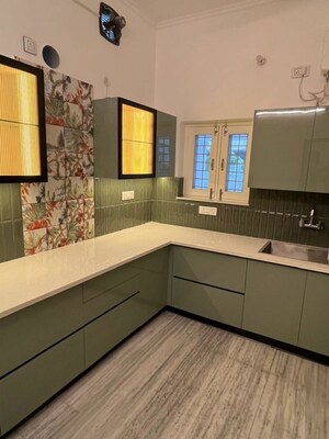 Kitchen in 3 BHK Builder Floor at Aman Vihar – for Rent
