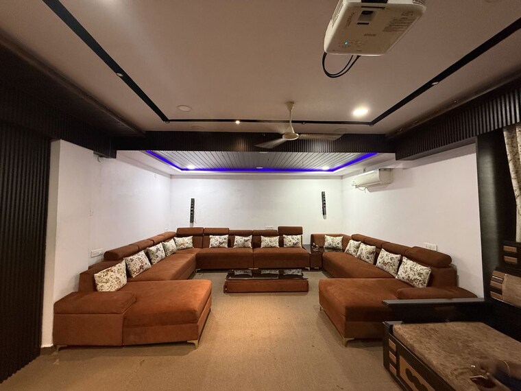 Tv Room, kompally-gated-community 5 Bedroom 6000 Sq.Ft. Villa In Kompally Hyderabad 10662866