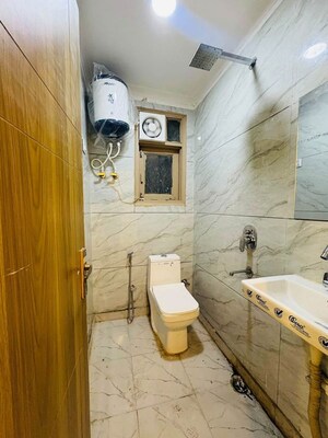 Bathroom in 1 BHK Apartment at Freedom Fighters Enclave – for Rent