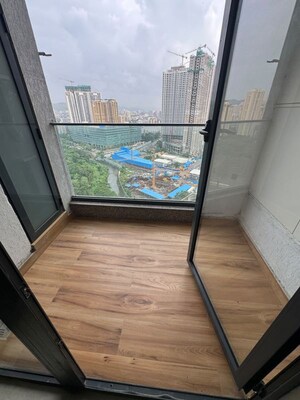 Balcony in 2 BHK Apartment at JVM Tiara, Thane West – for Rent