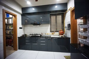 Kitchen in 3 BHK Apartment at Nikol – for Sale