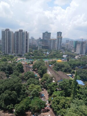 3 BHK Apartment – Exterior View View at Kalpataru Immensa, Kolshet Road - for Rent