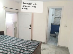 Bedroom in 3 BHK Builder Floor at Malviya Nagar – for Rent