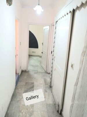 Building Lobby in 3 BHK Builder Floor at Malviya Nagar – for Rent