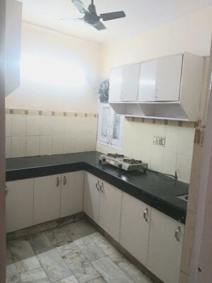 Kitchen in 3 BHK Builder Floor at Malviya Nagar – for Rent