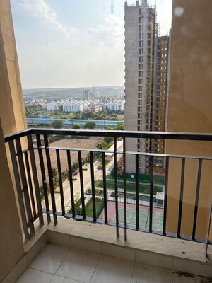 Balcony in 3 BHK Builder Floor at Sector 21 – for Rent