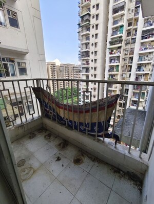 Balcony in 2 BHK Apartment at Proview Officer City, Raj Nagar Extension – for Rent