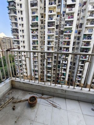 Balcony in 2 BHK Apartment at Proview Officer City, Raj Nagar Extension – for Rent