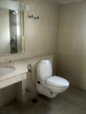 Bathroom in 2 BHK Apartment at Eldeco Mystic Greens, Omicron I Greater Noida – for Rent