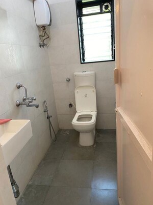 Bathroom in 2 BHK Apartment at Bandra West – for Rent