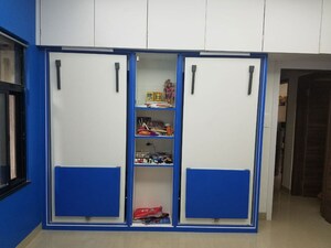 Bedroom in 3 BHK Apartment at SAA Sai Avishkar, Dhayari – for Rent