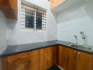 Kitchen in 1 BHK Builder Floor at Hsr Layout – for Rent