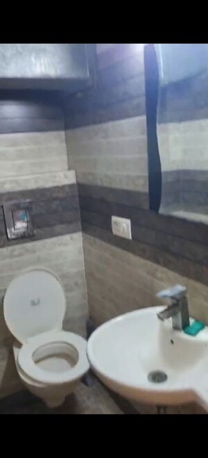 Bathroom in 2 BHK Builder Floor at Lajpat Nagar I – for Rent