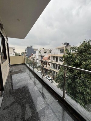 Balcony in 3 BHK Builder Floor at Rajouri Garden – for Rent