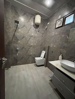 Bathroom in 3 BHK Builder Floor at Rajouri Garden – for Rent